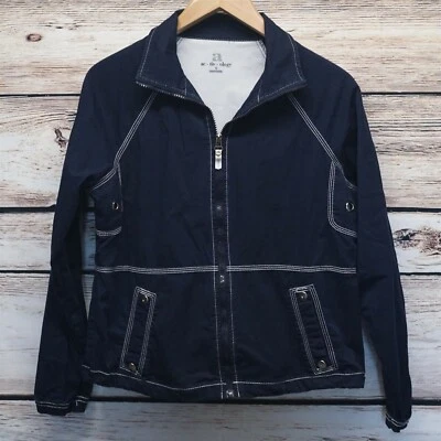 Activology Full Zip Nautical Jacket Womens Size Small - Image 1 of 4