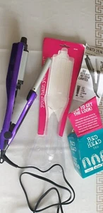 Bed Head A Wave We Go Tourmaline Ceramic Adjustable Hair Waver Purple Electric - Picture 1 of 4
