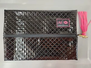 Makeup Junkie Bags - Light Blue Turquoise Dream Silver Zipper- Medium - Picture 1 of 4