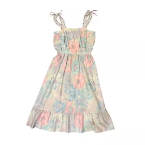 Vintage 90’s SEARS FLORAL COUNTRY DRESS M Prairie Boho Western Kawaii Gunne Sax - Picture 1 of 14