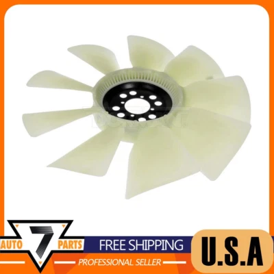 Ventilador de refrigeración del radiador del motor Dorman 9 aspas para Ford E-350 Club Wagon E-350 Foto 1 de 3