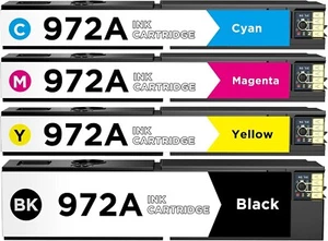 New H972-4 Ink Cartridges Compatible Replacement HP PageWide Pro Pagewide - Picture 1 of 8