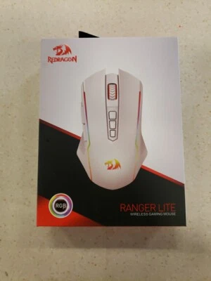Wireless Gaming Mouse with RGB Backlit 8000 DPI with Fire Button Macro Editin... - Image 1 of 3