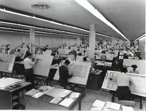 PINEROLO_ BELOIT ITALIA_UFFICIO TECNICO_ FOTOGRAMMA _ ANNI SESSANTA ? - Imagen 1 de 1