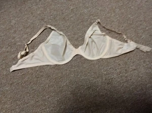 Sujetador Victoria's Secret Vintage Copa Completa Transparente con Aros 34C Buff Nuevo sin Etiquetas - Imagen 1 de 3
