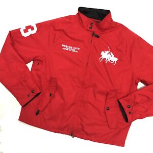Authentic Ralph Lauren Mercer Club Polo Team Winter Cup MMVIII Jacket Size L Men