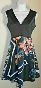 Clover Canyon Fitted Tropical Floral Casual Dress Size M NWT