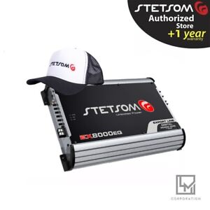 Stetsom Ex 8000 Eq 1 Ohm Amplifier Car Audio Stetsom Ex8000 Fast Delivery