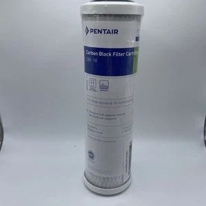 Pentair CBC-10 Kohleblock Wasserfilterpatrone 0,5 Mikron 10 Zoll 1er Pack - Bild 1 von 6