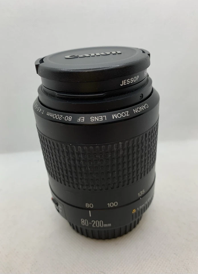 Canon Zoom Lens EF 28-80mm F 4.5-5.6 Use With Canon EOS + Lens Covers - Image 1 of 4