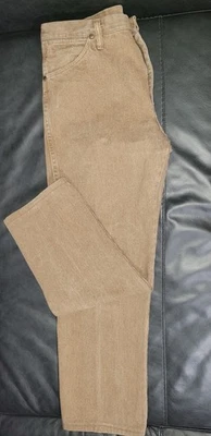 Pantalones de mezclilla rectos vintage Wrangler para hombre 34X30 hechos en EE. UU. 13MWZKY algodón Foto 1 de 4