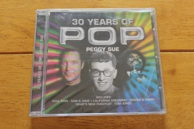 30 Years Of Pop Peggy Sue CD Hits Buddy Holly Tom Jones 60s Soul Rock New Sealed Foto 1 de 2