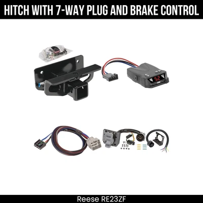 Control de freno Reese enganche remolque paquete para 03-24 Dodge RAM 1500 03-10 2500 3500 44603 Foto 1 de 4