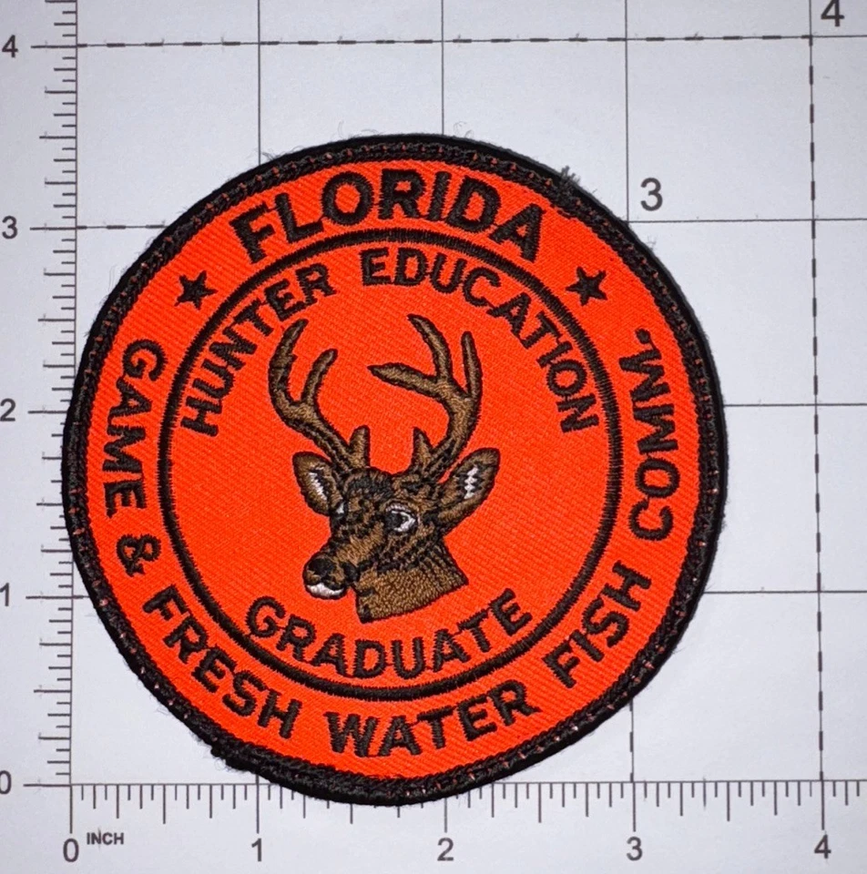 Florida Game & Fresh Water Fish Comm. Patch Hook Used YZ14 - Image 1 of 1