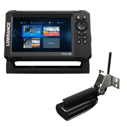 Lowrance Eagle 7 W/ Splitshot T/M Ducer Us Inland Charts - Image 1 of 1