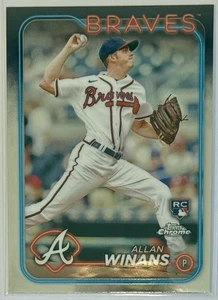 2024 Topps Chrome - Allan Winans #249 (RC) - Foto 1 di 2