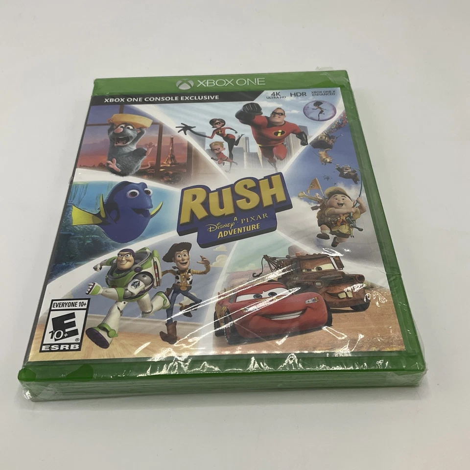 Rush A Disney Pixar Adventure XBOX ONE New Sealed Check Pics For Tears - Image 1 of 4