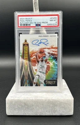 24-25 Seleccionar Paul Pierce In Flight Tye-Dye Automático/25 Boston Celtics Salón de la fama NBA Foto 1 de 2
