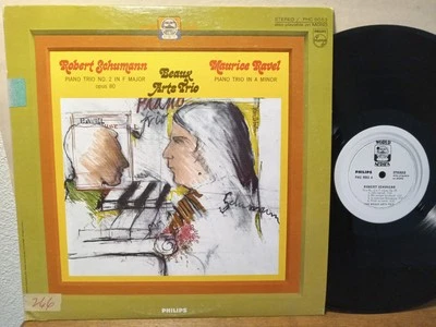 BEAUX ARTS TRIO - SCHUMANN & RAVEL Piano Trios, LP EX PHILIPS PHC 9053 Stereo  - Image 1 of 4