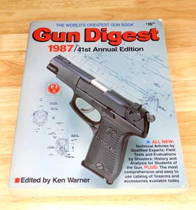Gun Digest 1987 (41st Annual Edition) edited by Ken Warner (Paperback) - Bild 1 von 4