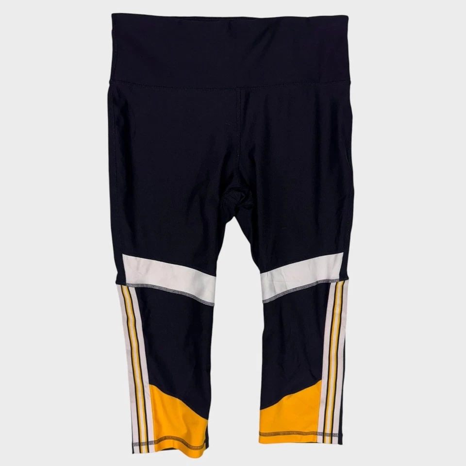 Leggings Xersion Grandes Carpi Para Mujer Negro Blanco Amarillo Poliéster Spandex Foto 1 de 4