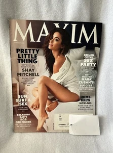 Maxim Magazine February Feb 2015, Pretty Little Thing Shay Mitchell Cover - Picture 1 of 3
