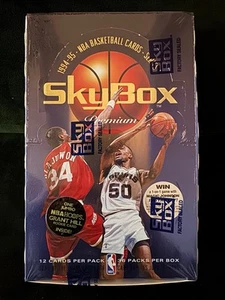 1994-95 Skybox Premium NBA Basketball Cards Series 1 - Factory Sealed Box - Picture 1 of 7