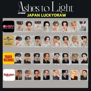ATEEZ Ashes to Light JAPAN 2ND FULL ALBUM JAPAN Official Lucky draw Photocard - Picture 1 of 47