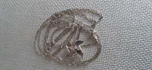 Sterling Silver Pinwheel Pendant & Chain - Moves - Picture 1 of 10