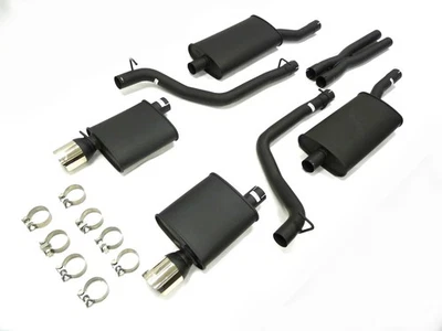 OBX Acero Inoxidable Catback 05-10 Chrysler 300C 5.7L Hemi Doble Escape Kit 7 un. Foto 1 de 4
