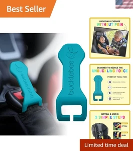 Kinderautositz-Entschnallassistent - Werkzeug zur Linderung von Gelenkschmerzen in türkis - Bild 1 von 9