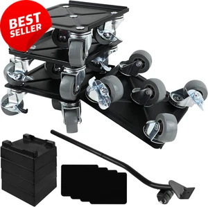 Heavy Duty Furniture Movers 5 Wheels Lifter Set 1400Kg Capacity Tool - Picture 1 of 12