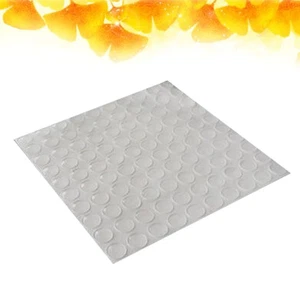  Silicone Pad Self Adhesive Feet Bumpers Clear Semicircle Bumpers Door Cabinet - Picture 1 of 11
