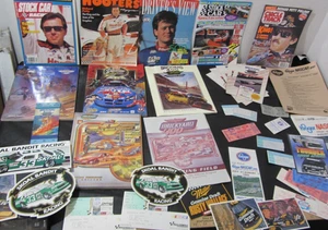 Nascar Brickyard 400 Programs 200 and ticket stubs postcards stickers magazines - Picture 1 of 19