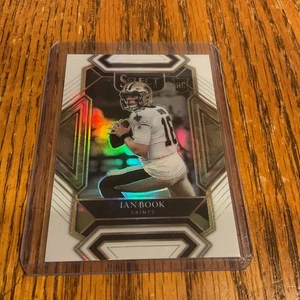 Panini Select Club Level White Prizm 2021/35 Ian Book #279 Rookie RC - Imagen 1 de 4