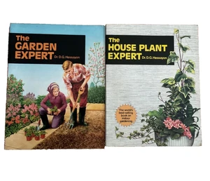 2 Expert Books - The House Plant & Garden Expert - Dr. D. G. Hessayon paperbacks - Foto 1 di 19