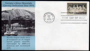#1408 6c Stone Mountain 1970 FDC - cachet ? - Picture 1 of 1