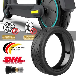 Für Ninebot Max G30 G30D Vollgummi Reifen 10 60/70-6.5 Scooter Tubeless Profi - Bild 1 von 18