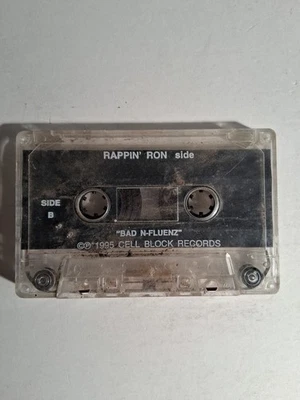 Rappin Ron & Ant Diddley Dog Bad-N-Fluenz Cassette Tape 90s Bay Area Rap  - Image 1 of 2