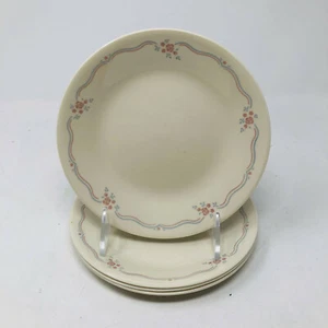 Juego de 4 platos de postre para ensalada de pan y mantequilla desayuno inglés Corelle de 6 3/4 - Imagen 1 de 11