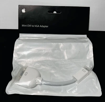 Apple Mini-DVI to VGA Adapter New - Image 1 of 4