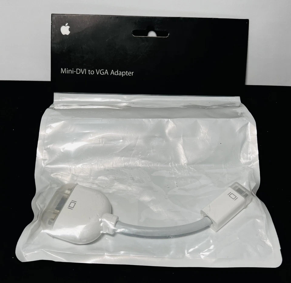 Apple Mini-DVI to VGA Adapter New - Image 1 of 4