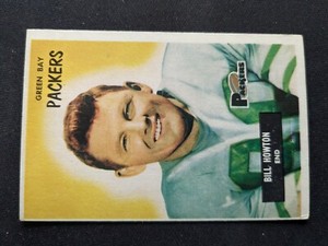 1955 Bowman Football Card # 140 Billy Howton - Green Bay Packers (VG/EX)