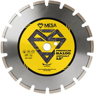 12" Asphalt Diamant Sägeblatt, grün Beton Schneidblatt, Sägeblatt MESA BA100 - Bild 1 von 9