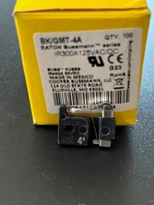 Cooper Bussmann GMT-4 GMT Sicherung, 4 Ampere, 50 Stück - Bild 1 von 1