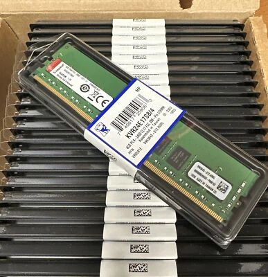 New Kingston KVR24E17S8/4 4GB DDR4-2400 CL17 ECC 288-Pin UDIMM MEMORY RAM - Image 1 of 3