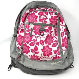 Mochila para portátil High Sierra rosa y gris floral - Imagen 1 de 11
