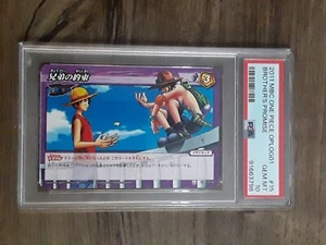 Portgas D. Ace Miracle Battle Carddass ONE PIECE OPT01 Uncommon JPN 15 PSA 10 - Picture 1 of 2
