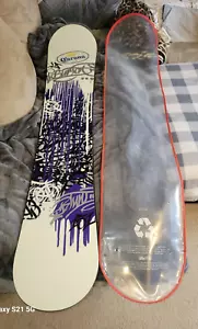 BURTON BLUNT MENS SNOWBOARD DECK 151cm 🎿 CORONA BEER LOGO PURPLE GRAPHICS NEW - Picture 1 of 21
