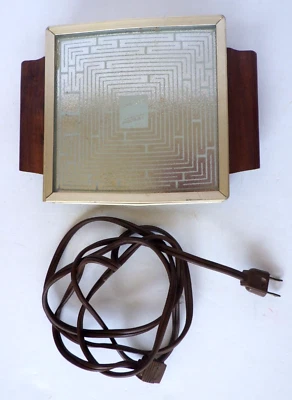 Calentador de alimentos automático Salton Hotray de colección bandeja caliente de trabajo 6" x 6" Foto 1 de 4